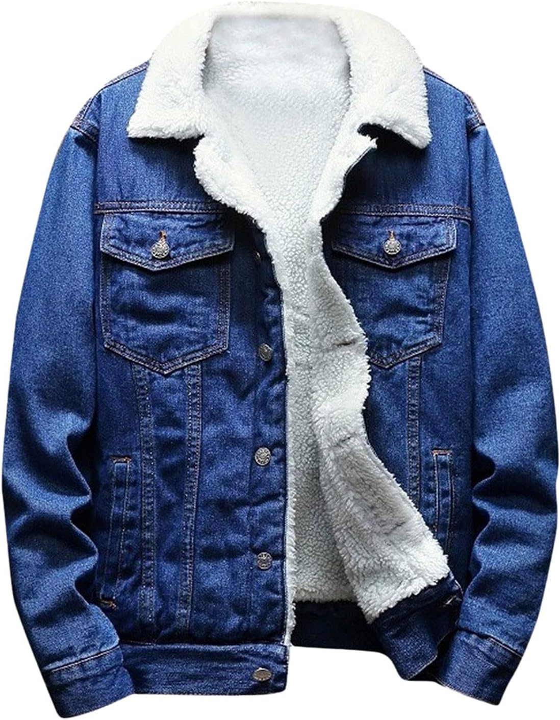 Denim Sherpa Jacket